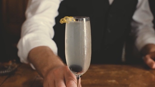 How to make a French 75 cocktail [upl. by Hays]