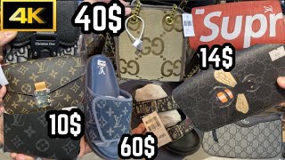 I Bought 500 Worth of LUXURY FAKE MARKET BAGS [upl. by Duahsar884]