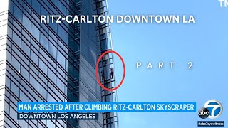 Climbing Skyscraper Ritz Carlton P2 [upl. by Newol]