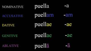 The First Declension in Latin Made Simple [upl. by Yank145]