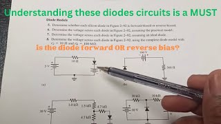 Tricky Diode Forward Reverse Bias Circuits Part 1 [upl. by Normand]