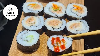 Sushi ganz einfach SchrittfürSchritt Anleitung  260 [upl. by Brownson]