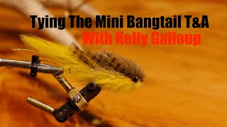 Tying The Mini Bangtail TampA with Kelly Galloup [upl. by Niple]