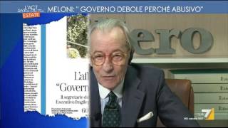 Feltri Italia indebolita Renzi pensa solo alle intercettazioni [upl. by Borman]