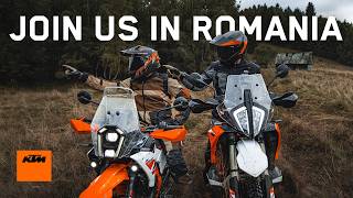 Save the date – the 2025 KTM EUROPE ADVENTURE RALLY is heading to Romania  KTM [upl. by Leavelle883]