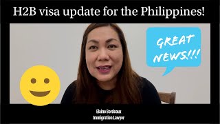 H2B work visa ng america pasok again ang Philippines Great news [upl. by Andriette]