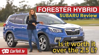 2021 Subaru Forester Hybrid review  Australia [upl. by Beichner]