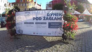 Gniezno rynek pod zaglami  Królewski Festiwal Artystyczny Full HD [upl. by Stormy]