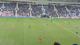 wigan athletic vs blackpool fc close goal final score 10 1 nil to the tics [upl. by Lorena]