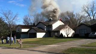 Fire In North Olmsted Ohio [upl. by Loralie426]