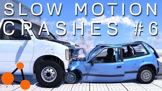 BeamNG  Slow Motion Crashes 6 [upl. by Ayerdna478]