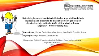 1Presentación del software Digsilent power factory [upl. by Klusek]