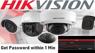 Hikvision Password Reset in tamil  Hikvision cameraDVR Password Reset  Error free solutions [upl. by Eterg867]