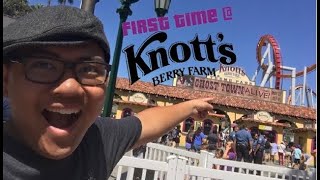 My First Ever Trip to Knotts Berry Farm Full Experience [upl. by Holds783]