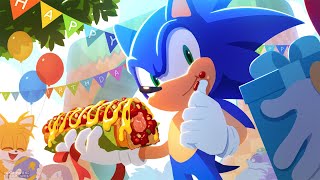 Upbeat amp Happy Sonic Music Compilation [upl. by Stedman485]