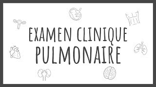 Sémiologie Générale  Examen Pulmonaire [upl. by Nine]