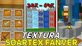 TEXTURA SOARTEX FANVER 32x64x PARA MINECRAFT PE 120 [upl. by Herve730]