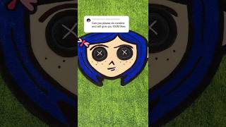 Coraline rug ASMR coraline halloween asmr [upl. by Thorfinn]