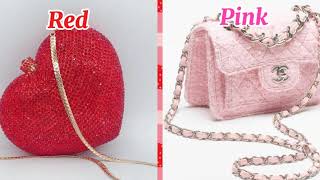 Red♥️ Vs Pink🩷 Comparison choose one youtubevideo 💫 [upl. by Binny87]