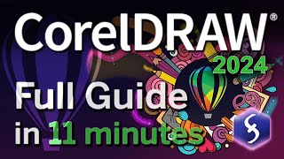 CorelDRAW  Tutorial for Beginners in 11 MINUTES  2024  UPDATED [upl. by Amara]