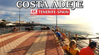 TENERIFE  COSTA ADEJE  Beautiful Walk in Perfect Weather 😎 4K Walk ● January 2024 [upl. by Thayer]