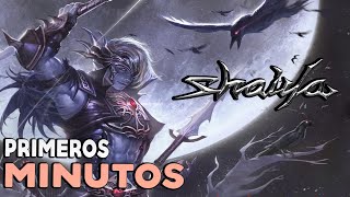 Shaiya Primeros Minutos de juego 2021 Gameplay Español PC [upl. by Bremble]