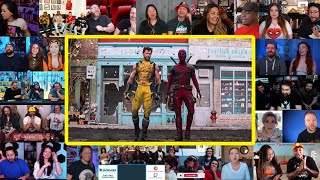 Deadpool And Wolverine Official Trailer Reaction Mashup [upl. by Qahsi]