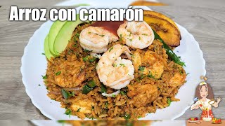 ARROZ CON CAMARÓN🦐🦐🇪🇨 [upl. by Eberhart]