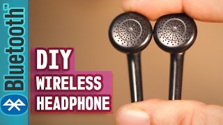 How to make your Headphone WirelessEven old Broken HeadphoneDIY Life Hack Tutorial [upl. by Elleivad446]