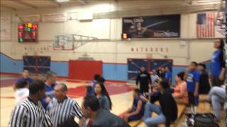 Tri City Thunder youth basketball parent throwing gatoraide at ref hits parent [upl. by Hinch2]