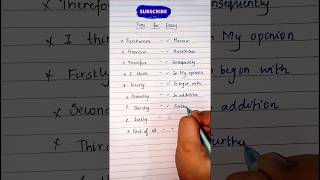 English Vocabulary for Essay englishvocabulary [upl. by Eisyak771]