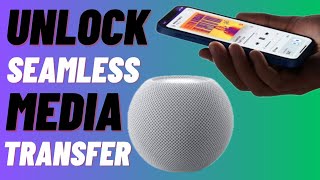 How to Transfer Media from iPhone to HomePod Seamlessly in iOS 18 [upl. by Ahsinal]