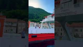 Ferry KamenariLepetane Montenegro [upl. by Aiyekal265]