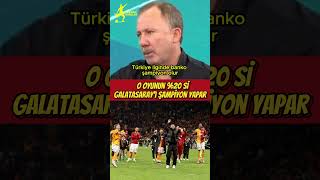 TOTTENHAM MAÇININ 20Sİ OYUNLA ŞAMPİYON OLURgalatasaray tottenham sergenyalcin okanburuk [upl. by Aliel]