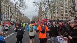 Marathon de Paris 2023  1er Marathon  Objectif franchir la ligne darrivée [upl. by Treulich]