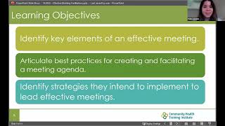 Effective Meeting Facilitation 2024 [upl. by Jolyn395]