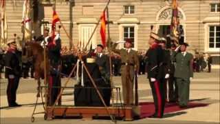 National Anthem of SPAIN at Royal Palace of Madrid [upl. by Auehsoj]