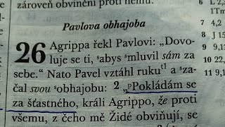 Ap Pavel před králem Agrippou o setkání s Ježíšem [upl. by Nadaha]