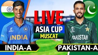 India vs Pakistan T20 Emerging Teams Asia Cup 2024  IND A vs PAK A Live  IND vs PAK T20 PAK Bat [upl. by Wilmette]