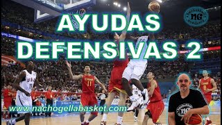 ENTRENAMIENTO DE DEFENSA DE AYUDAS EN BALONCESTO [upl. by Lee]