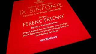 Ferenc Fricsay Beethoven 9th Symphony 4th Mov Part II [upl. by Nataniel]