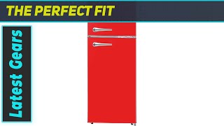 reviewFrigidaire EFR786RED Retro Apartment Size Refrigerator Unpacking the Best of Nostalgic [upl. by Enerual]