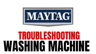 Maytag Washer Troubleshooting Guide Reset Tips and More [upl. by Akimed]