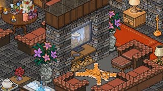 Habbo Room Details Living Area [upl. by Kama]