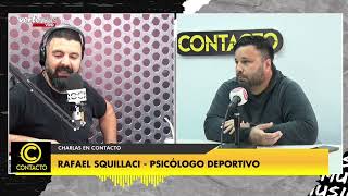 El psicólogo deportivo Rafael Squillaci pasó este jueves por el piso de CONTACTO [upl. by Sonitnatsnok387]