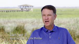 Davis Love III on Harbour Town Golf Links at The Sea Pines Resort  Hilton Head Island [upl. by Selie588]