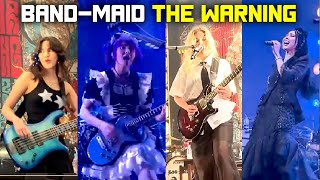 BANDMAID  The Warning  SHOW THEM we discuss the collaboration footage [upl. by Gerdi514]