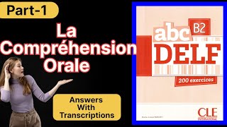 Livre ABC DELF B2  La compréhension orale Niveau delf B2 Part1 [upl. by Ellard]