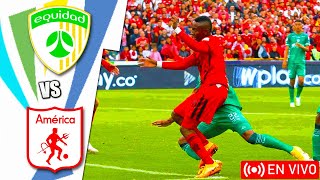 La Equidad vs América de Cali en vivo  Clausura Colombia Jornada 8 [upl. by Georgianna113]