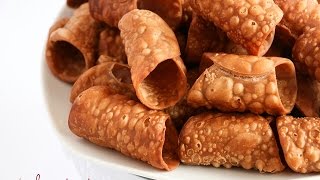 How to make authentic Sicilian cannoli shells video reipe [upl. by Annoel]